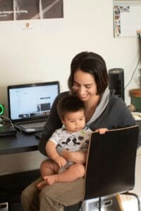 busy mom