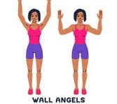 shows back neck exercise